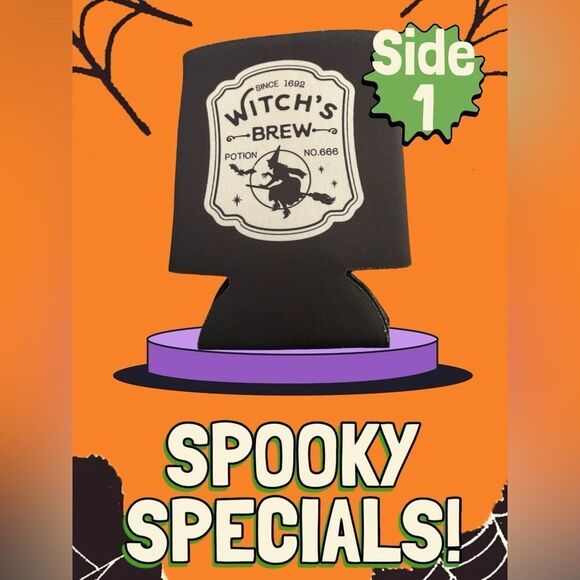 HALLOWEEN SPOOKY KOOZIES 2/$10 - Picture 1 of 4